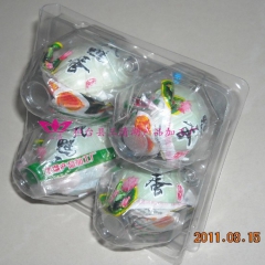 批发四枚装真空马踏湖本土金丝熟鸭蛋