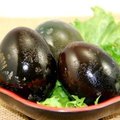 梅香皮蛋6只塑盒330g 土麻鸭蛋 端午食品 粽子  美味卤...