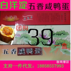 农家自制五香咸鸭蛋高邮正宗流油微山湖海鸭蛋麻鸭蛋 20只装