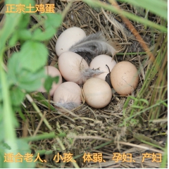 农家有机果园散养土鸡蛋原生态新鲜鸡蛋草鸡蛋，有机认证——富硒