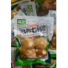 批发休闲零食 盛望泡椒鹌鹑蛋 35g*100袋/箱 100元...