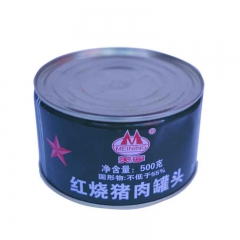 美宁500g彩印红烧猪肉罐头