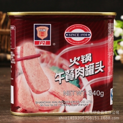 梅林 火锅午餐肉罐头340g 部队火锅麻辣烫用猪肉火腿罐头