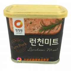 韩国进口 清净园午餐肉罐头 猪肉午餐肉
