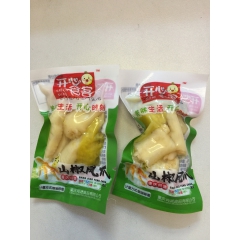 淘宝热卖 开心食客 山椒风爪  泡椒 肉类零食 休闲食品