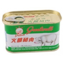 长城牌火腿罐头198g 午餐肉 长城小猪罐头 小白猪肉罐头 ...