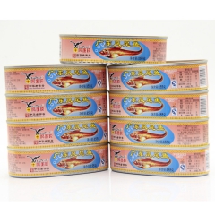 鹰金钱广东凤尾鱼155g 即食海鲜自热鱼肉罐头 凤尾鱼罐头批...
