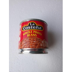 墨西哥原装进口 乐口泰香煎芸豆（整粒）易拉罐 粗粮 蔬菜罐头