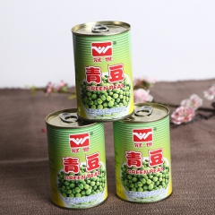 冠世 青豆罐头 397g*24/箱 蔬菜罐头 可即食青豌豆
