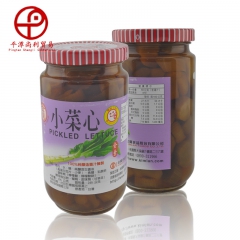 台湾进口特色蔬菜罐头 金兰小菜心396g纯酿造酱汁腌制 台货...