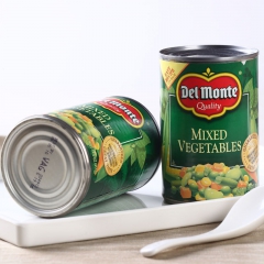 美国原装进口 地扪什菜411g 胡萝卜青豆 无防腐剂蔬菜罐头
