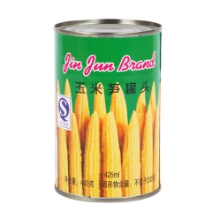 玉米笋罐头  （厂家直供）支持批发零售 蔬菜罐头 400g