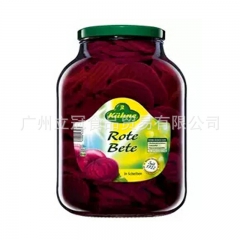 【福玛食材】冠利红菜头2450g*4 蔬菜罐头 居家餐厅紫菜...