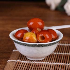 绿色有机天然功能性冬枣罐头