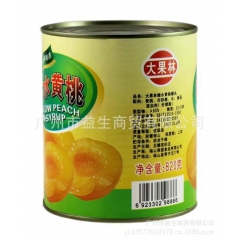 供应水果罐头 烘焙 中西餐料专用 大果林冰糖黄桃 规格24*...