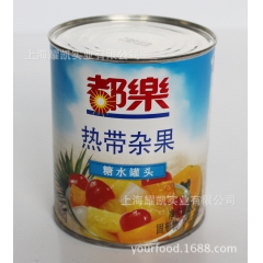 Dole都乐热带杂果罐头 水果罐头 特产零食一件代发
