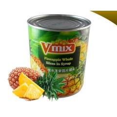 烘焙原料 维美斯/vmix糖水菠萝圆片罐头 新鲜即食水果罐头...