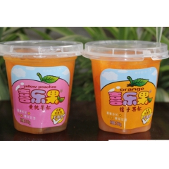 喜乐果果肉果冻布丁  韩国风味水果罐头 休闲食品零食 24杯...