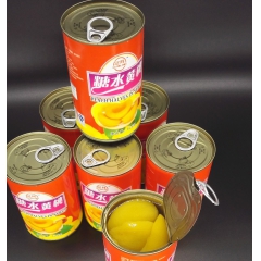 热销自然优质黄桃罐头 425g罐 整箱 8罐装糖水水果罐头 ...