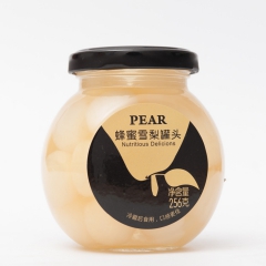 零点零五度 新品 蜂蜜雪梨罐头 无添加纯天然水果罐头
