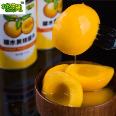 桃滋趣 黄桃罐头 糖水黄桃罐头 水果罐头 砀山黄桃 爆款厂家...