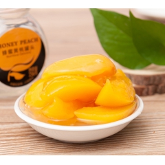 零点零五度 蜂蜜黄桃罐头 无添加剂无色素水果罐头