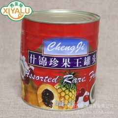成吉杂果罐头3kg/桶 水果罐头 成吉什锦珍果罐头 蛋糕装饰...