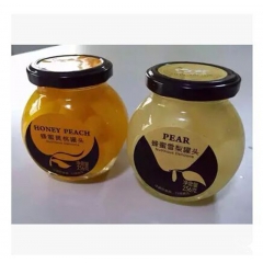 零点零五度 新鲜水果罐头   即食零食罐头 256g/瓶  ...