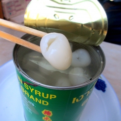 糖水红毛丹罐头500克 水果罐头 休闲零食品 批发年货泰国进...