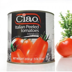 意大利进口 奇奥牌去皮整番茄6*2.55kg/箱 披萨原料水...