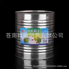 糖水椰果罐头 大听装3000g水果罐头 专业实体批发 餐饮供...