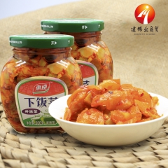 四川泡菜 惠通开味菜300g瓶装小菜 开胃下饭爽口酱腌菜