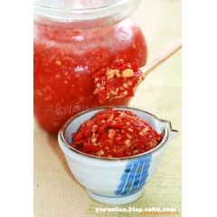 供应优质剁辣椒(羊角椒）；酱腌菜