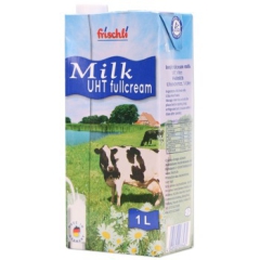 进口牛奶 菲仕利（Frischli）超高温处理全脂纯牛奶1L...
