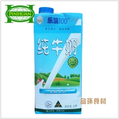 量多优惠 乐澳100纯牛奶1L*12  全脂牛奶 澳大利亚进...