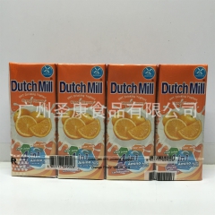 批发泰国进口饮品达美橙味酸奶180ml*48/箱