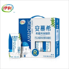 伊利牛奶 安慕希希腊风味酸奶 巴氏杀菌热处理 原味酸奶205...
