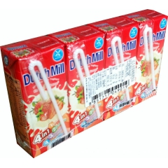 泰国原装进口Dutch Mill达美酸奶饮料180ml*48...