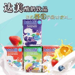 泰国进口达美酸奶饮品90ml*4/件  12件/箱