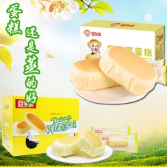 爱乡亲 蒸蛋糕4斤/箱 椰奶 雪梨 原味 休闲食品 整箱批发...