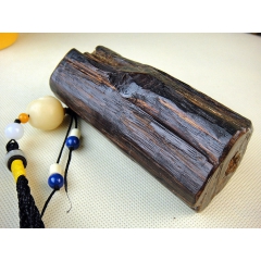 木檀世家海南降真香棋楠软油手把件 椰奶香实心大规格罗汉佛头E...