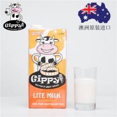 吉品/Gippy 低脂牛奶 1L/盒 澳大利亚原装进口 进口...