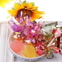 庆喜结婚糖果散装批发 咔宾快乐Q彩扎花水果软糖厂家直销全国招...