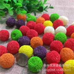 果味软糖微商 珍珠软糖 水果糖 七彩龙珠糖烘焙装饰糖果 5斤...