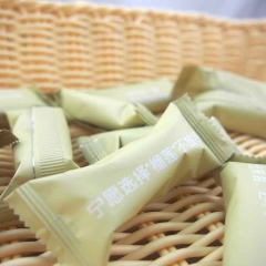 手工糖果牛轧糖可贴牌 榴莲杏仁牛轧糖 榴莲味水果牛轧糖零食批...