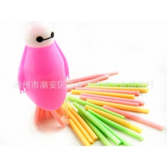 小卖部零食品批发 汉佳小白cc棒 吸管糖 粉糖