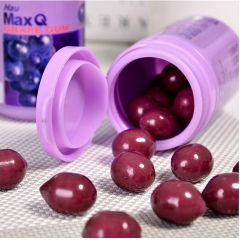 台湾进口 HUA Max Q口香糖木糖醇 草莓葡萄柠檬50g...