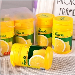 台湾口香糖批发统一MaxQ木糖醇柠檬口味清新进口木糖醇食品糖...