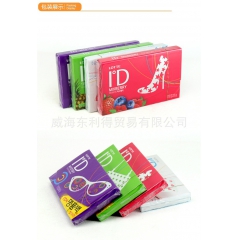 韩国进口LOTTE 乐天ID 亮白亮齿薄荷味木糖醇白色口香糖...