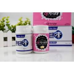 韩国进口儿童休闲食品零食批发海太银丹清烟 刺槐口香糖 43g...